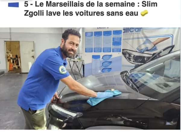 Le marseillais de la semaine : Notre franchisé Slim est dans le journal « L’essentiel Marseille »
